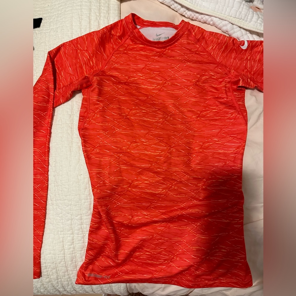 Nike Pro Combat Camo Dri-Fit Size XS Long Sleeve